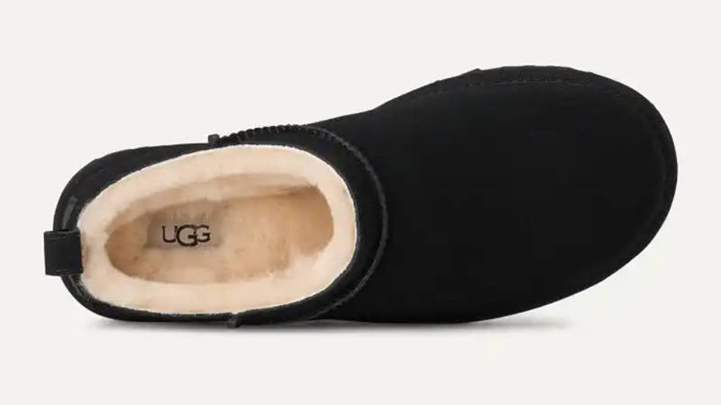 UGG Classic Micro Boot Black 1173891-BLK Top