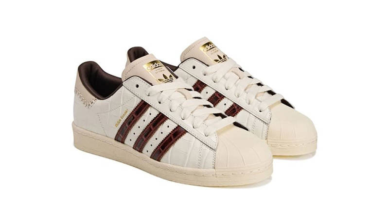 Wales Bonner x adidas Superstar White Fox Brown KH8797 front