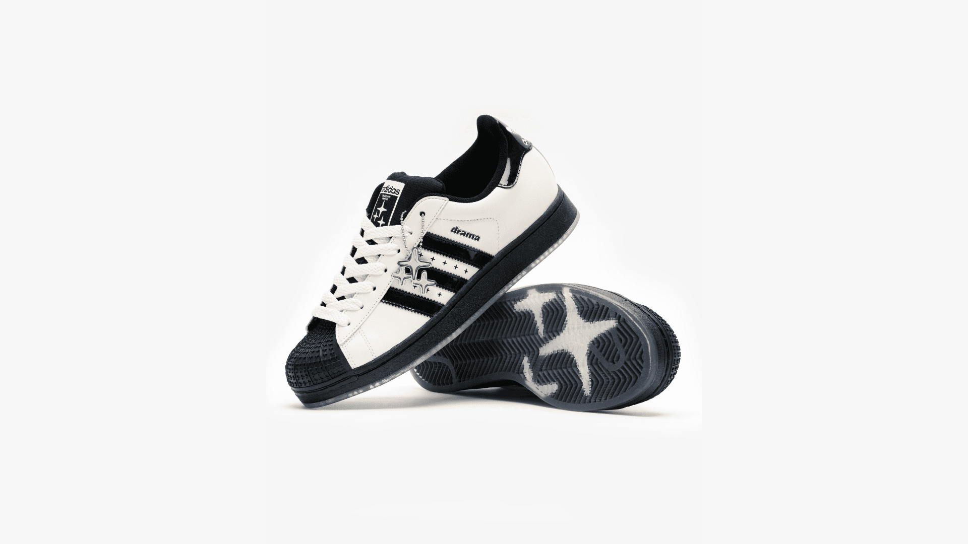Drama Call x adidas Superstar II Off-White Black