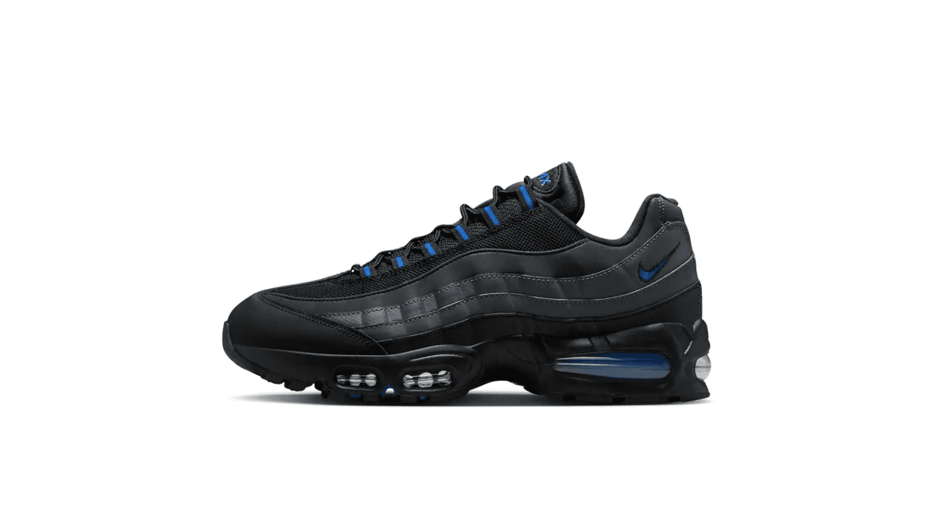 Nike Air Max 95 Big Bubble Black Game Royal