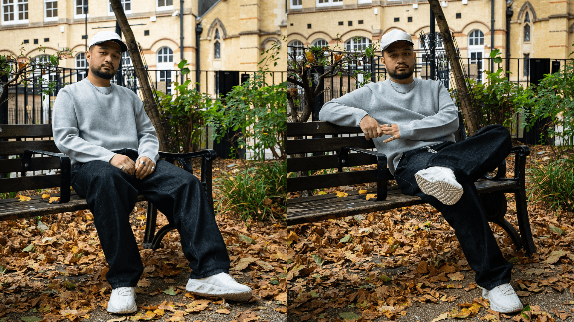 Wide Tapered Jeans