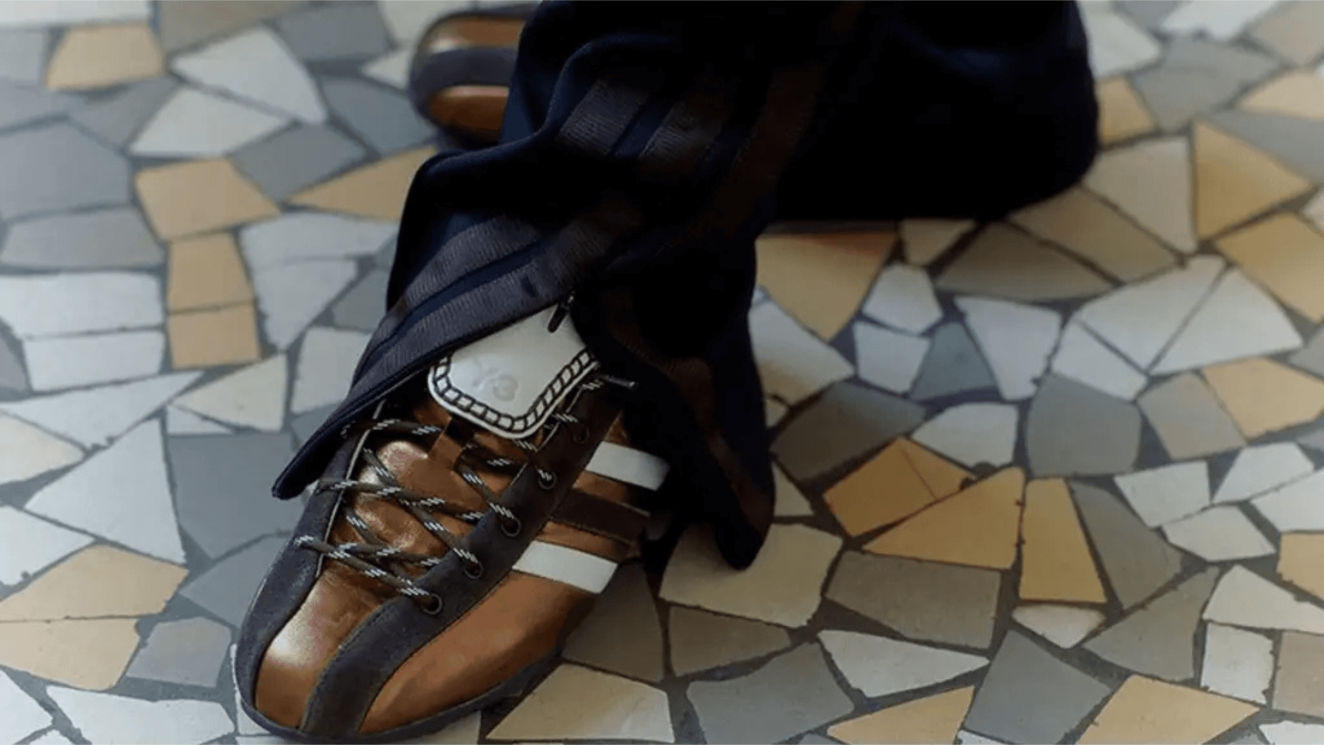 Wales Bonner x Y3 x adidas Field Shoe Dark Bronze