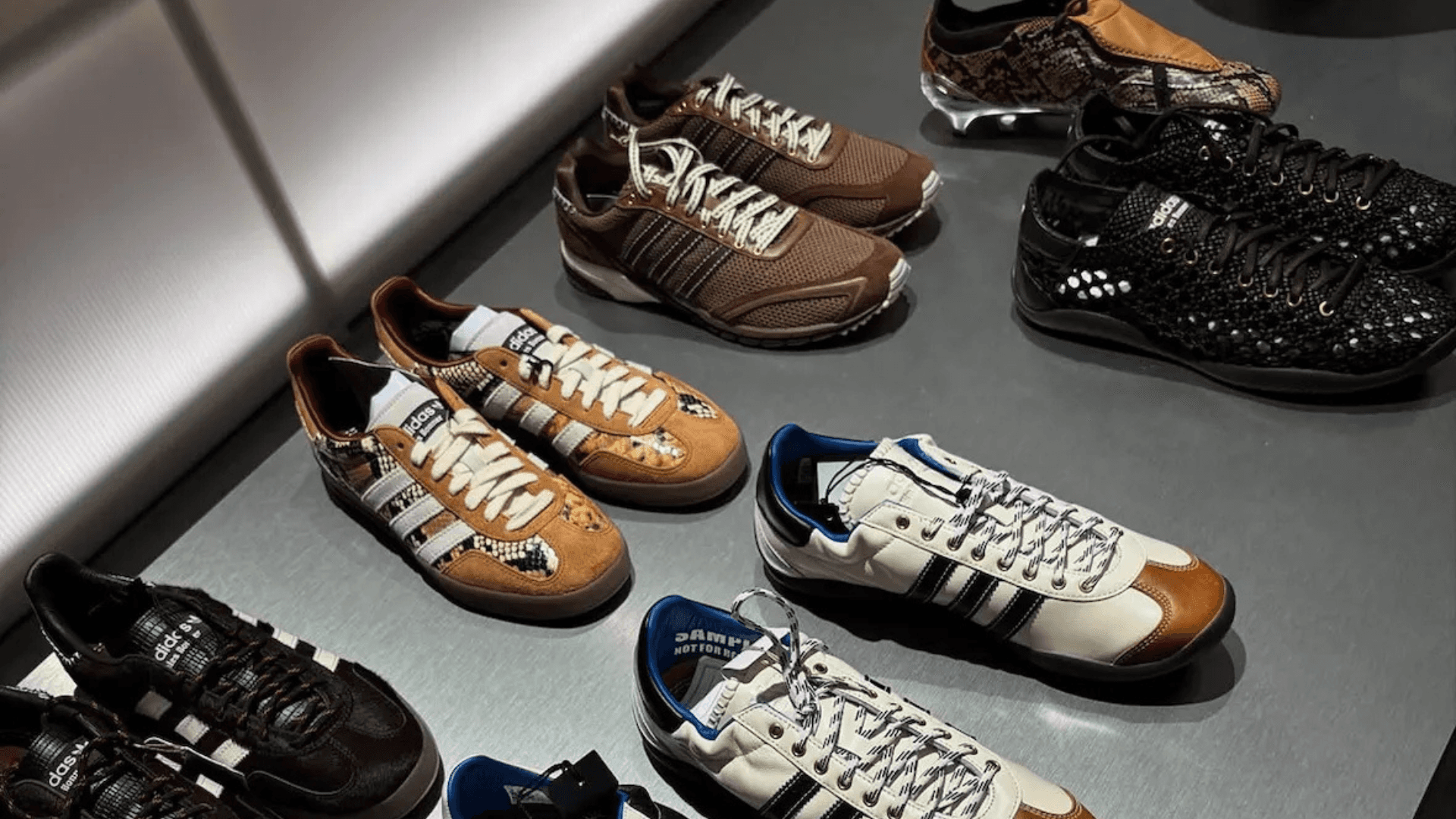 Wales Bonner x adidas Karintha Woven Dark Brown