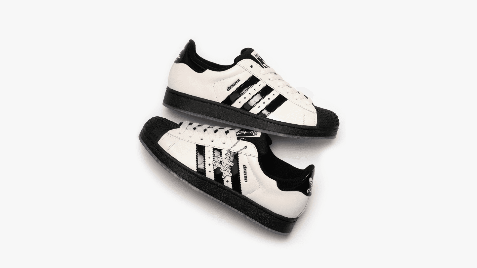 Drama Call x adidas Superstar II Off-White Black