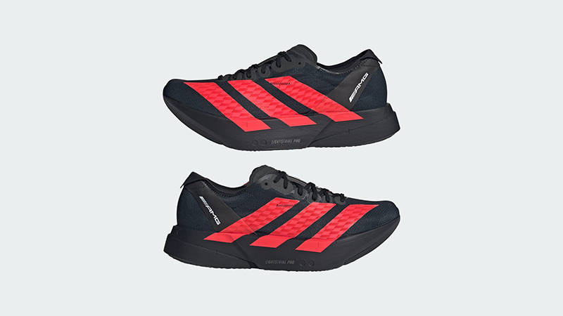 adidas Adizero Adios Pro 4 AMG Black Lucid Red | KH8840 | The Sole