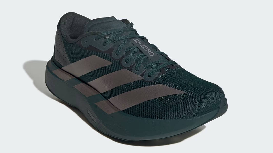 adidas Adizero Evo SL Signal Green Silver Metallic JQ4663 Side