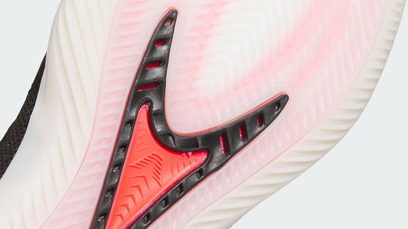adidas AE 2 Black Lucid Red Bottom