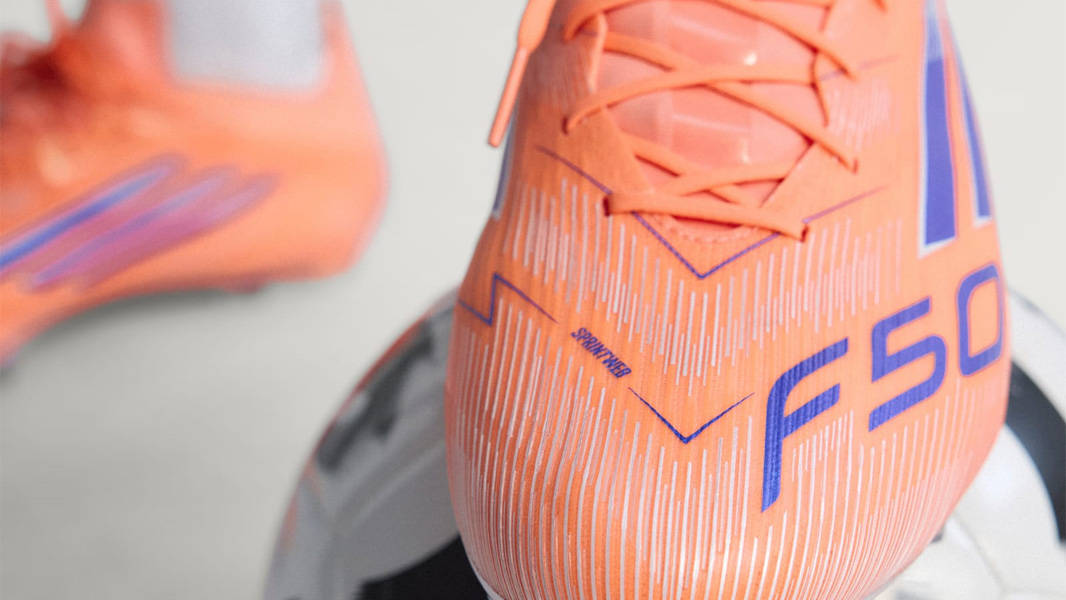 adidas F50 Elite FG Coral Blaze Pack Closeup