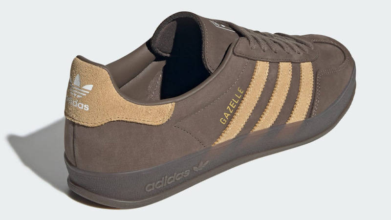 adidas Gazelle Indoor Cargo Brown Back