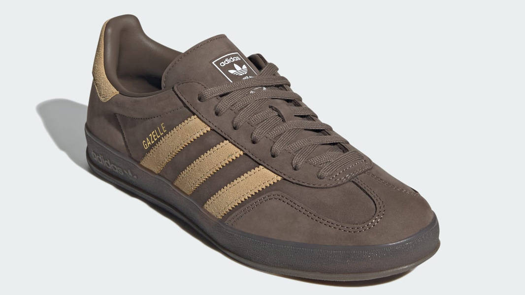 adidas Gazelle Indoor Cargo Brown Front