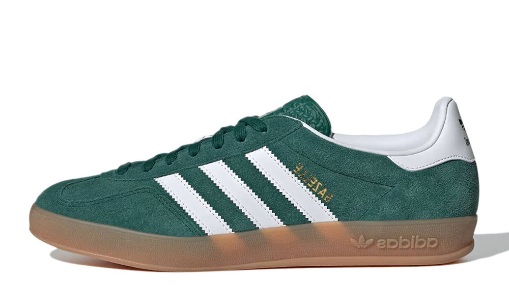 adidas Gazelle Indoor Green White Gum JI2062