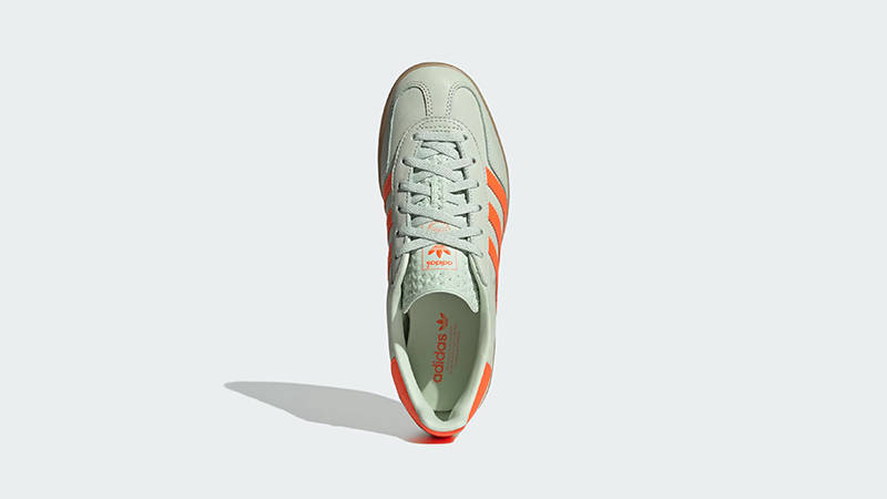 adidas Gazelle Indoor Linen Green Orange IF6982 middle