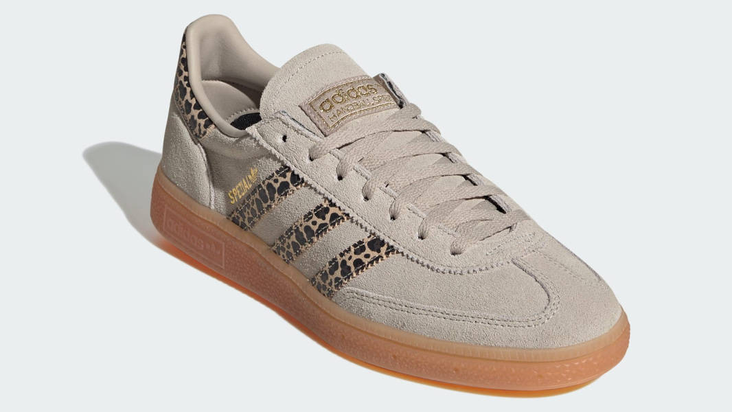 adidas Handball Spezial Wonder Beige Leopard Front