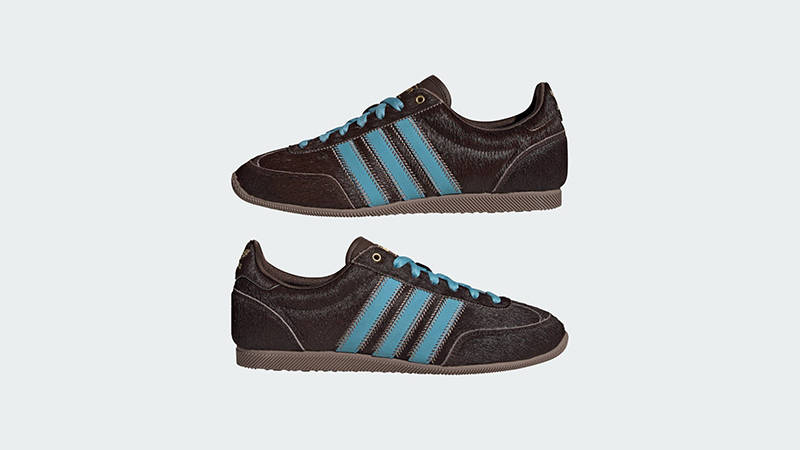 adidas Japan Dark Brown Blue JS4028 feature