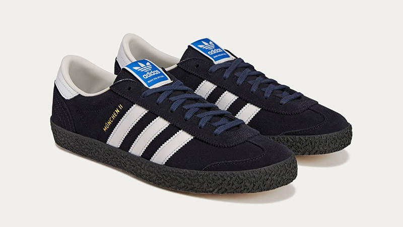 adidas Munchen II SPZL Black Gum front