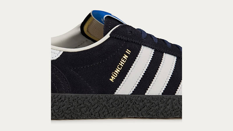 adidas Munchen II SPZL Black Gum side