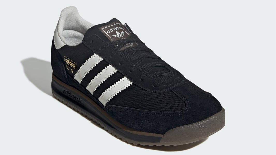 adidas SL 72 RS Black White Front