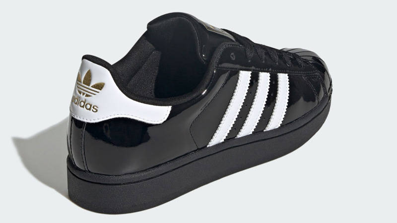 adidas Superstar II Black Patent Back