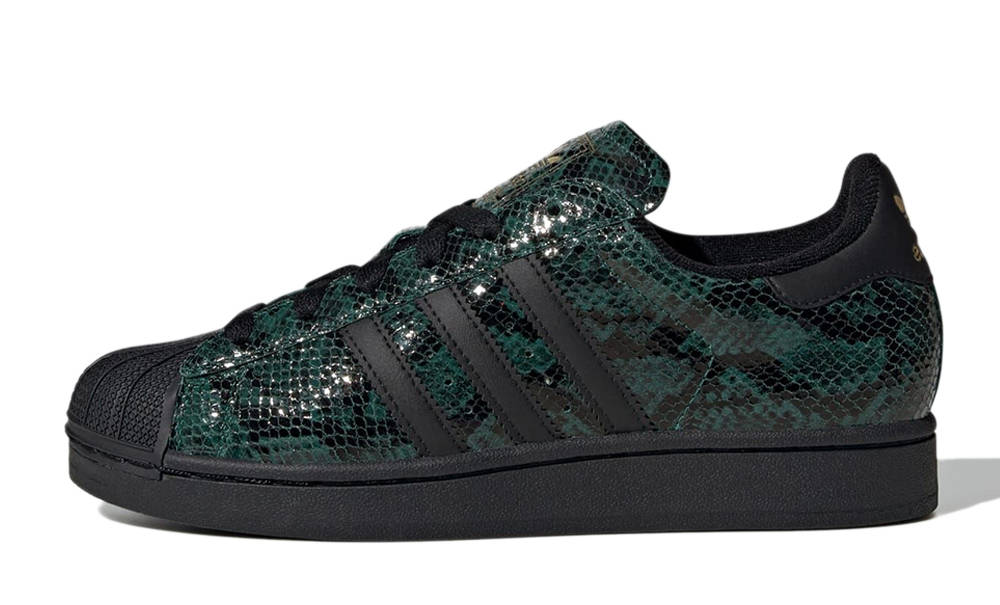 adidas Superstar II Green Black