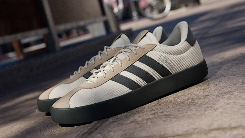 adidas VL Court 3 0 Alumina Carbon JS2046 on road