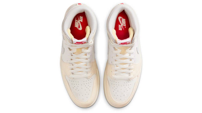 Air Jordan 1 High OG Sail Elephant Print Swoosh Middle