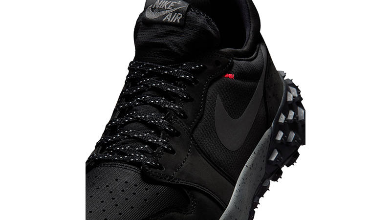 Air Jordan 1 Low Element Gore-Tex Black Red tongue