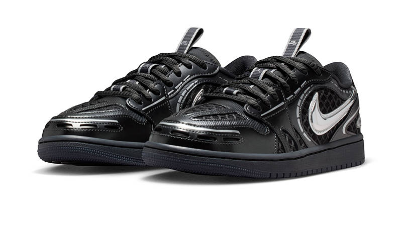 Air Jordan 1 Low Method of Make V3 Black HQ2186-001 FRONT