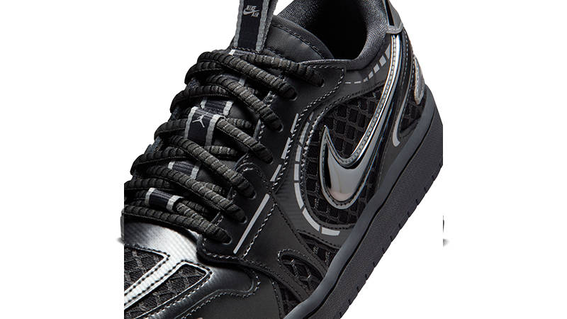 Air Jordan 1 Low Method of Make V3 Black HQ2186-001 tongue