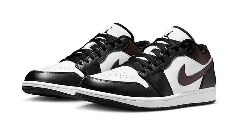 Air Jordan 1 Low White Black Brown IO3393-010 front