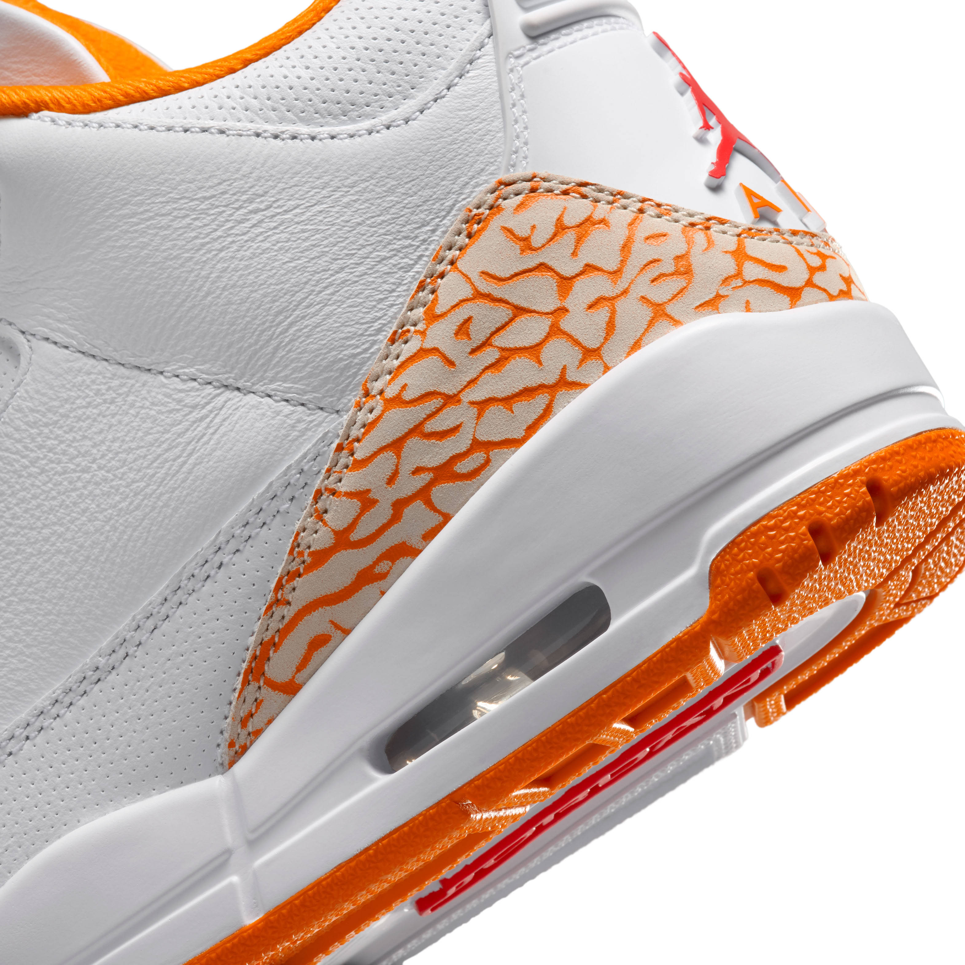 Air Jordan 3 Orange Citrus Detail 1