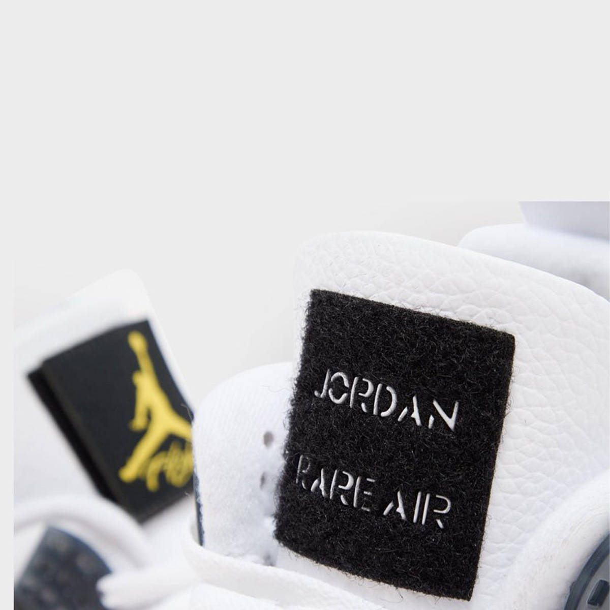 Air Jordan 4 Rare Air Tour Yellow First Look Tongue
