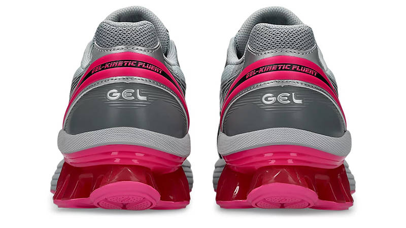 ASICS Gel-Kinetic Fluent Piedmont Grey Pink 1203A939-020 Back