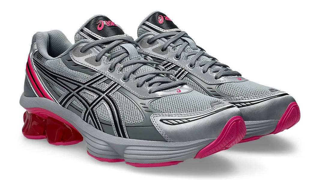 ASICS Gel-Kinetic Fluent Piedmont Grey Pink 1203A939-020 Front