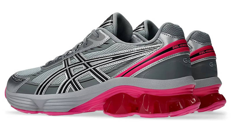 ASICS Gel-Kinetic Fluent Piedmont Grey Pink 1203A939-020 Side