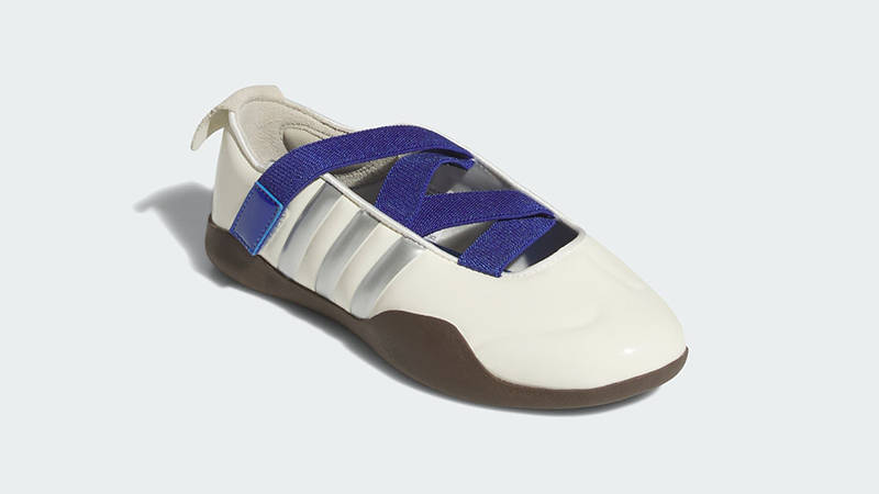 Caroline Hu x Edison Chen x adidas Taekwondo Cream White JR6919 front