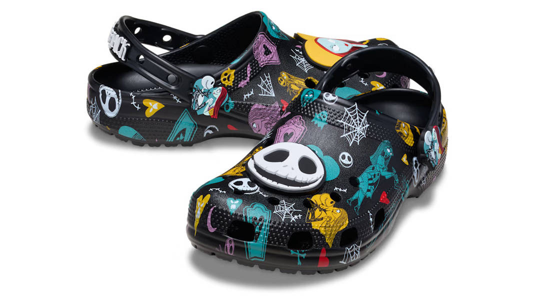 Crocs Classic Clog The Nightmare Before Christmas Jack and Sally Front