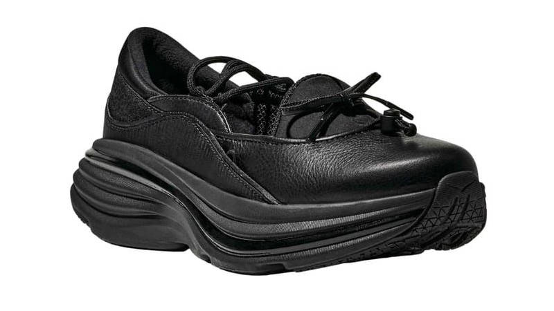 HOKA Bondi Mary Jane Black 1171546-BBLC front