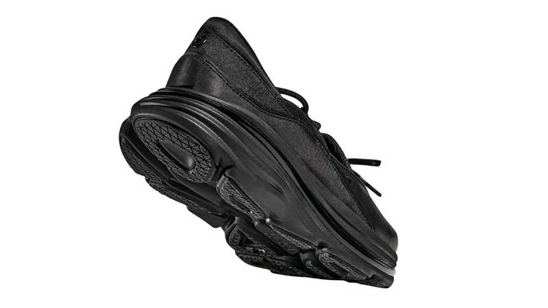 HOKA Bondi Mary Jane Black 1171546-BBLC heel
