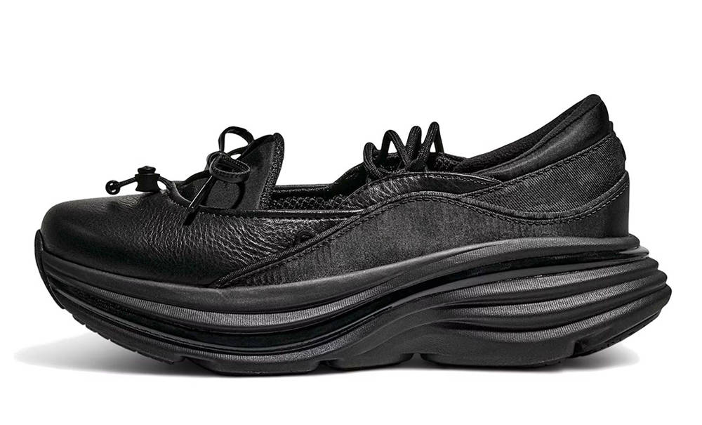 HOKA Bondi Mary Jane Black 1171546-BBLC
