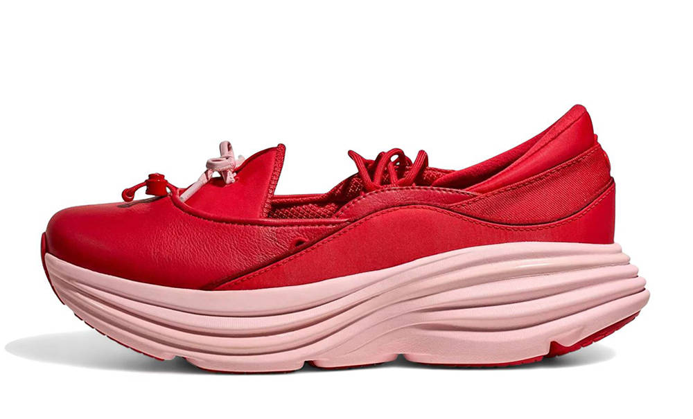 HOKA Bondi Mary Jane Cerise 1171546-CRSRS