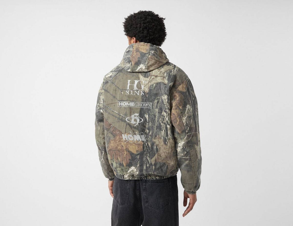 Home Grown Camo Cronos Jacket Brown back