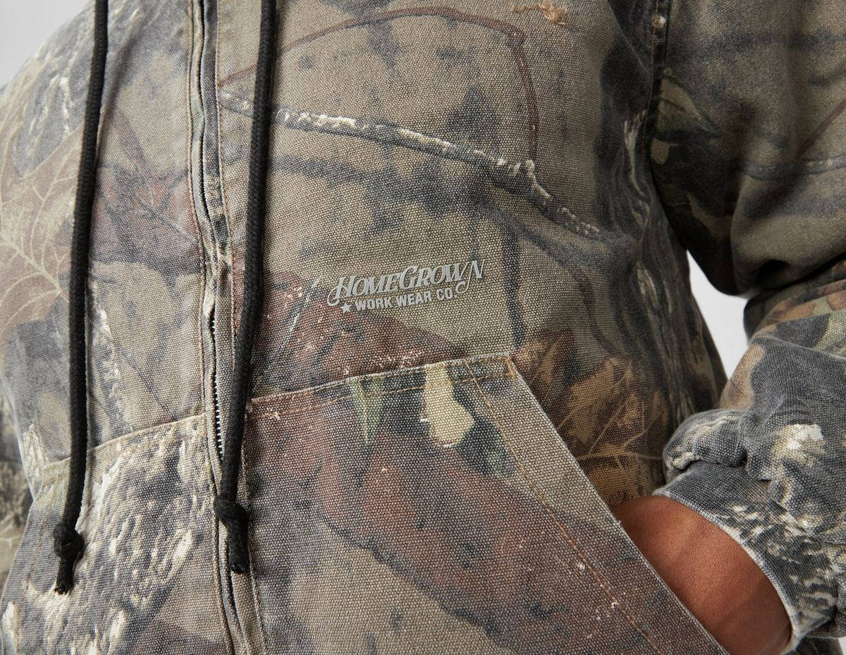 Home Grown Camo Cronos Jacket Brown pocket