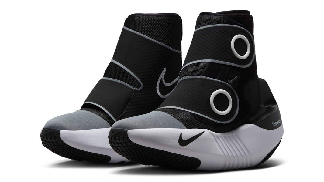 Hyperice x Nike Hyperboot Black White Front