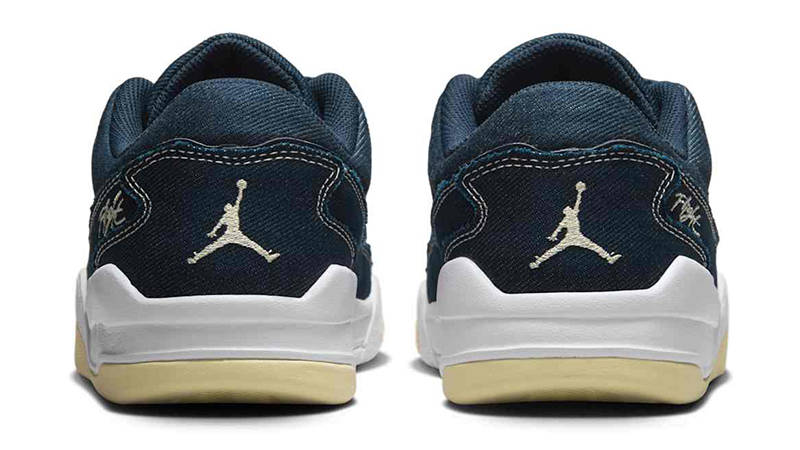 Jordan Flight Court Obsidian White IH4489-451 Back