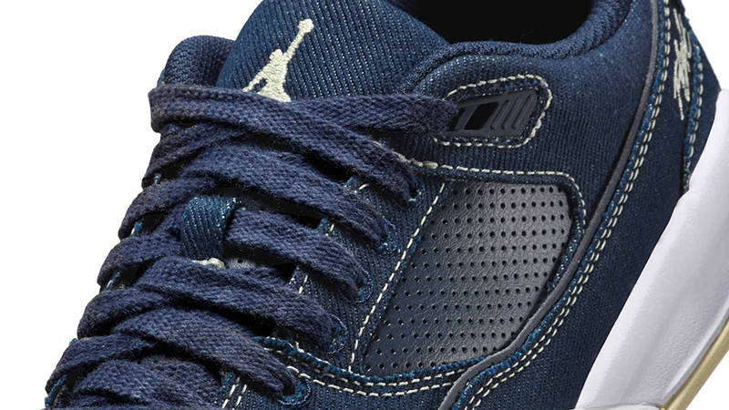 Jordan Flight Court Obsidian White IH4489-451 Detail