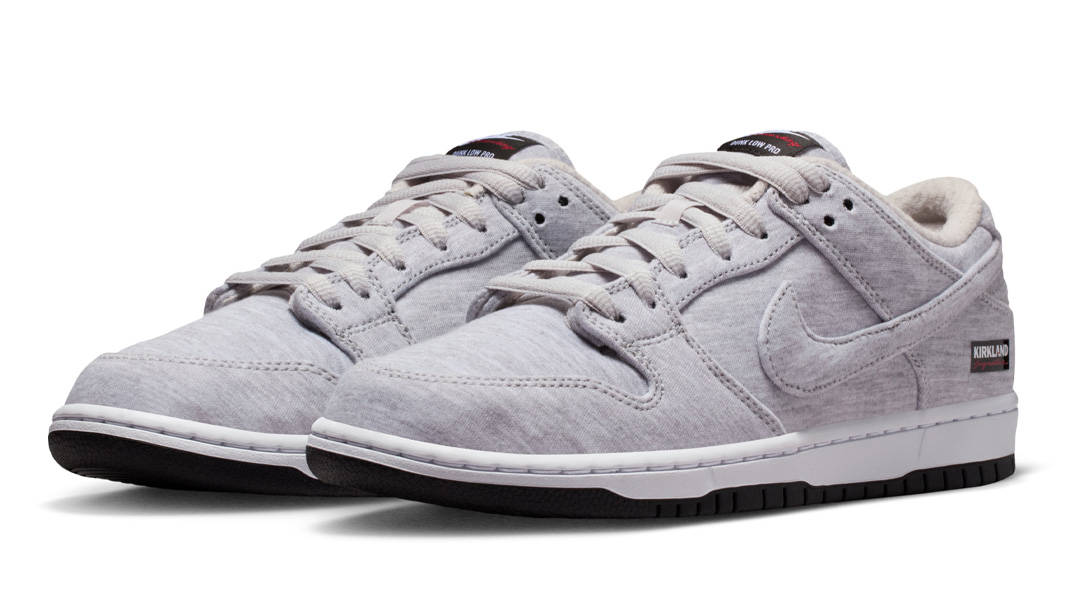 Kirkland Signature x Nike SB Dunk Low Pro Grey Fog Front