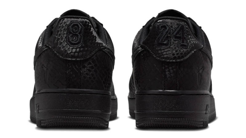 Kobe Bryant x Nike Air Force 1 Low Black Back