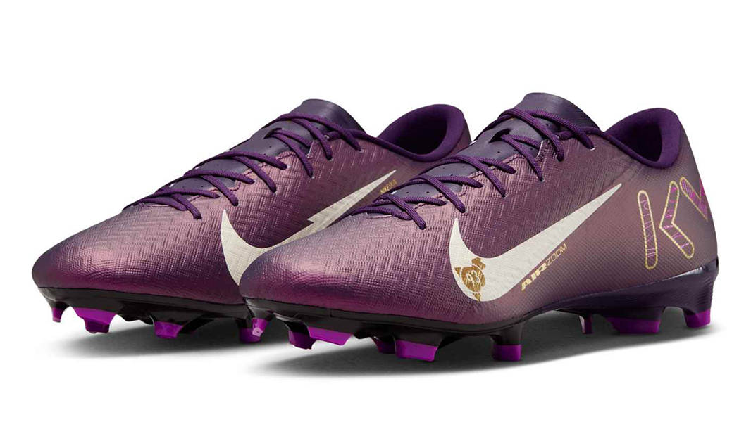Kylian Mbapp x Nike Mercurial Vapor 16 Academy Low Purple FQ8377-500 Side