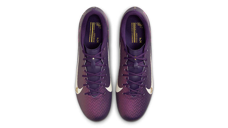 Kylian Mbapp x Nike Mercurial Vapor 16 Academy Low Purple FQ8377-500 Top