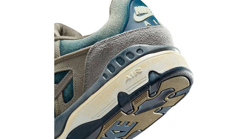 Levis x Nigo x Nike Air Force 3 Low Enigma Stone IB1808-002 heel